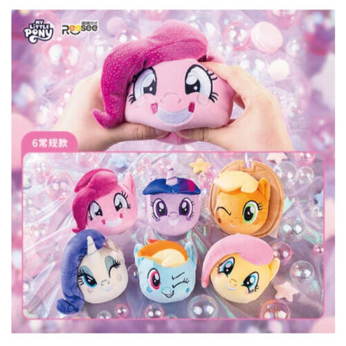 My Little Pony 4in Squeezy Plush Ball.- Assorted