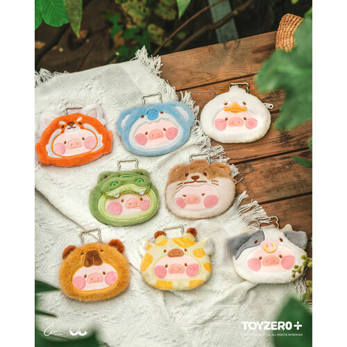 罐頭豬LuLu 動物派對 - 毛絨隨身包 -隨機發貨