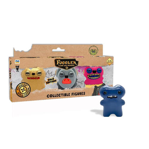 FUGGLER 放克牙寶公仔S3-金派系列3入組- 隨機發貨