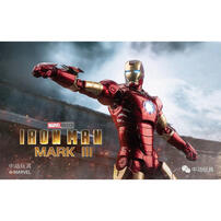 ZD Toys MARVEL 中動 鋼鐵人 Mark III 7吋可動人偶 發光款