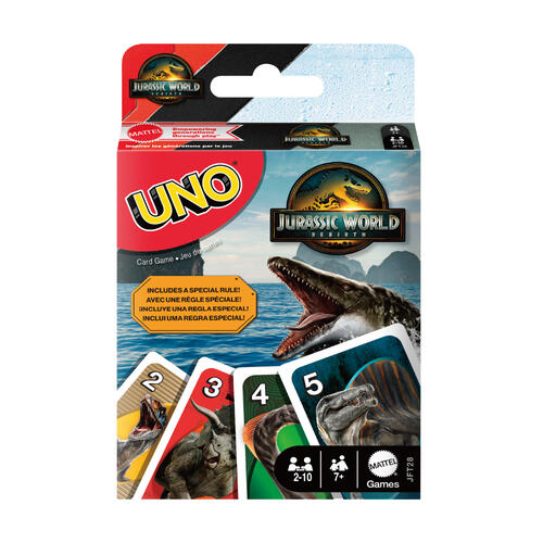 UNO JURASSIC WORLD 4