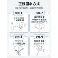 Pokemon 精靈寶可夢 夜光卡比獸晴雨二用傘#碳灰色