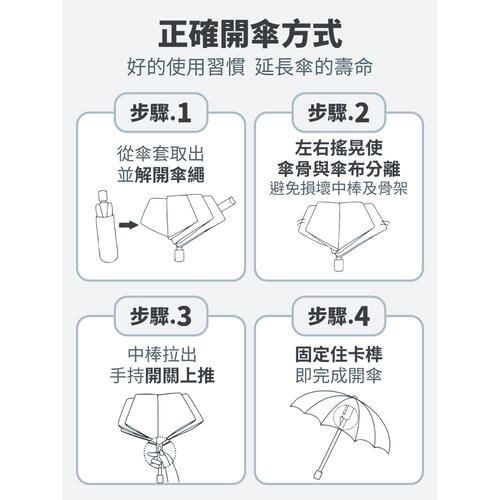 Pokemon 精靈寶可夢 夜光卡比獸晴雨二用傘#碳灰色