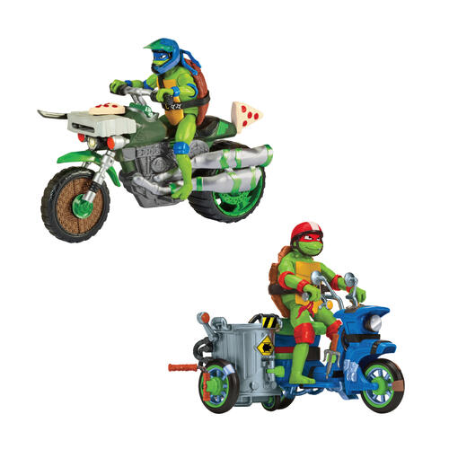 Teenage Mutant Ninja Turtles忍者龜: 變種大亂鬥 - 公仔戰鬥車 - 隨機發貨