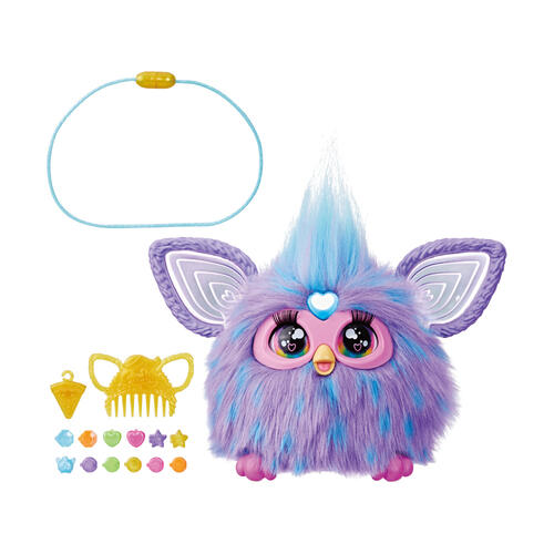 Furby 菲比小精靈 電子互動絨毛玩偶 (紫色)
