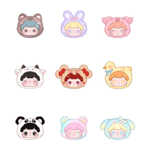 BOPTOYS潮玩波普 抱抱絨絨仔系列毛絨盲盒- 隨機發貨