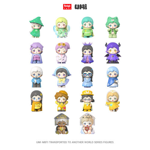 boptoys潮玩波普 烏米MBTI穿越異世界系列小盲盒- 隨機發貨