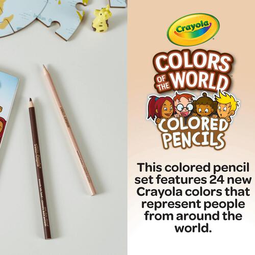 Crayola繪兒樂 世界色彩鉛筆24支裝