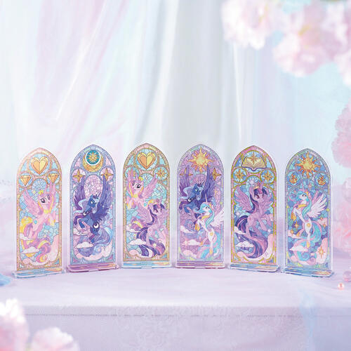 My Little Pony  彩虹小馬彩窗系列壓克力擺件- 隨機發貨