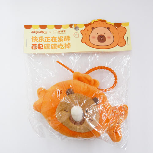 TUNTUNZAI卡皮巴拉	豚豚崽烘焙坊-鯛魚燒吹泡泡掛件