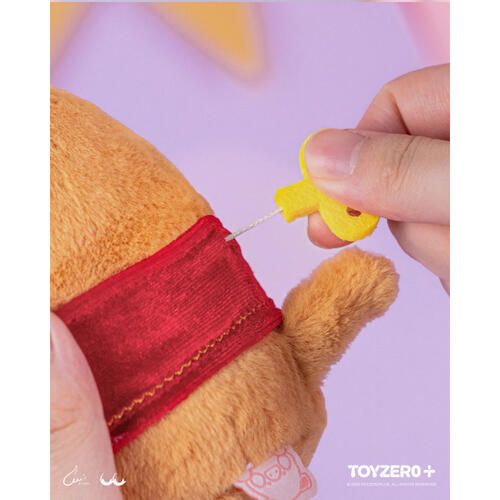 LuLu the Piggy 罐頭豬 繽紛樂園 - 淘氣猴子Lu毛絨掛件