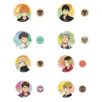 Haikyuu!! 排球少年徽章盲袋-高校系列- 隨機發貨