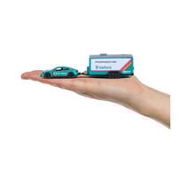 Majorette 美捷輪小汽車-新豪華賽車拖車- 隨機發貨