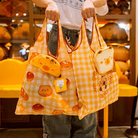 TUNTUNZAI卡皮巴拉	豚豚崽烘焙坊收納單肩包-牛角包