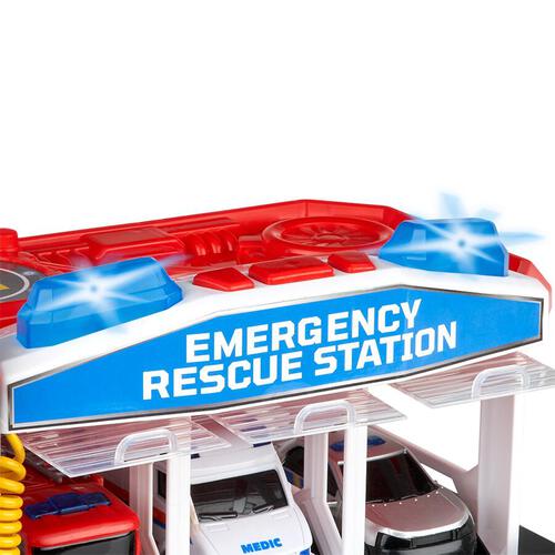 Speed City Emergency Rescue Station & Vehicles