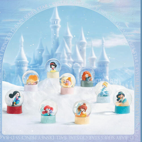 52TOYS/迪士尼 公主D-baby 星語水晶球 @8- 隨機發貨