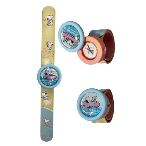 Miniso  史努比系列夏日入油兒童手錶