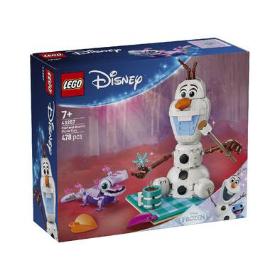 LEGO樂高迪士尼公主系列 雪寶和布魯尼的歡樂野餐 43287