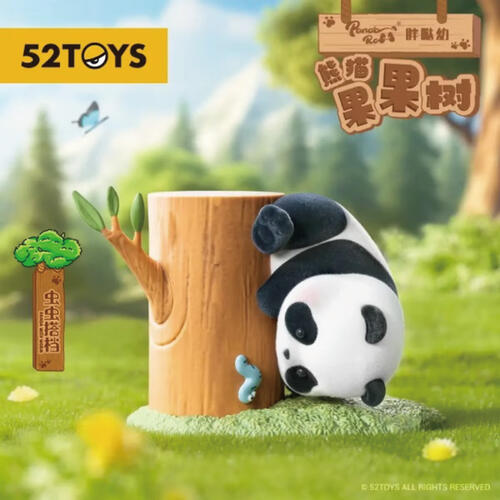52TOYS/PANDA ROLL Fat cub panda fruit tree series @8 69- Assorted