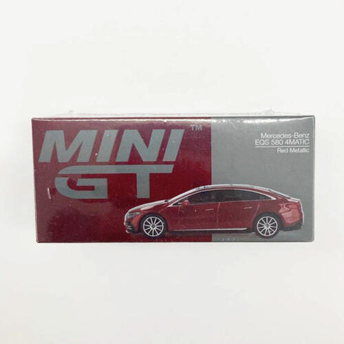 MINIGT	Mercedes-Benz EQS 580 4MATIC Red Metallic 合金車 970