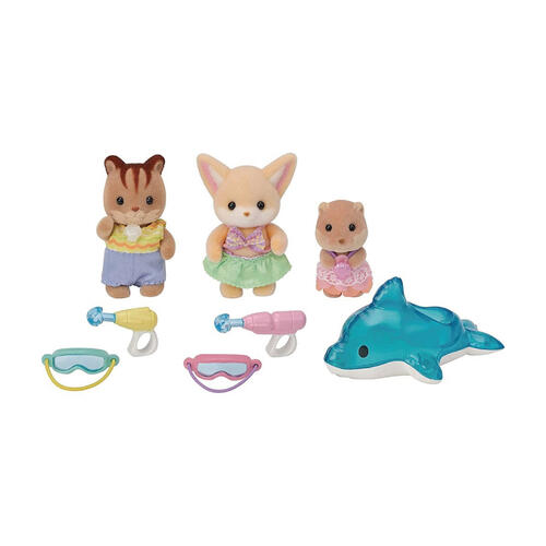 Sylvanian Families Nursery Friends- Pool Fun Trio-