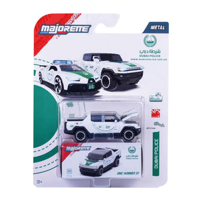 Majorette 美捷輪小汽車-杜拜豪華警車GMC Hummer EV