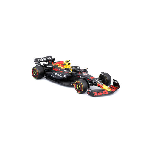 Bburago比美高1:43 F1系列-1:43 紅牛車隊 RB21（無頭盔，紙盒版）（2025 巴林大獎賽）（#22 角田裕毅）- 啞藍