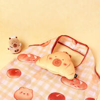 TUNTUNZAI卡皮巴拉	豚豚崽烘焙坊收納單肩包-牛角包