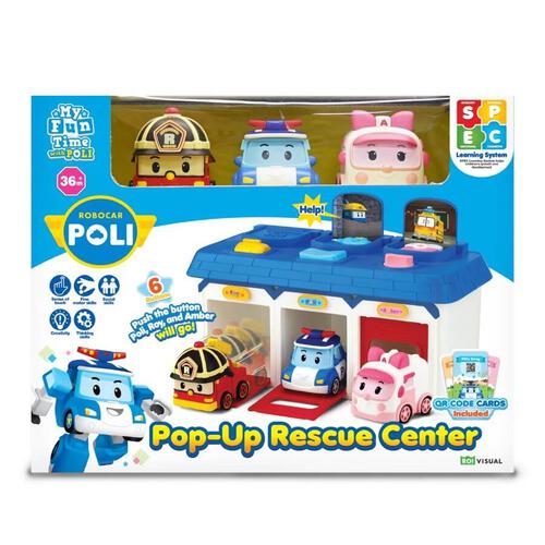 Robocar Poli Pop-Up Rescue Center