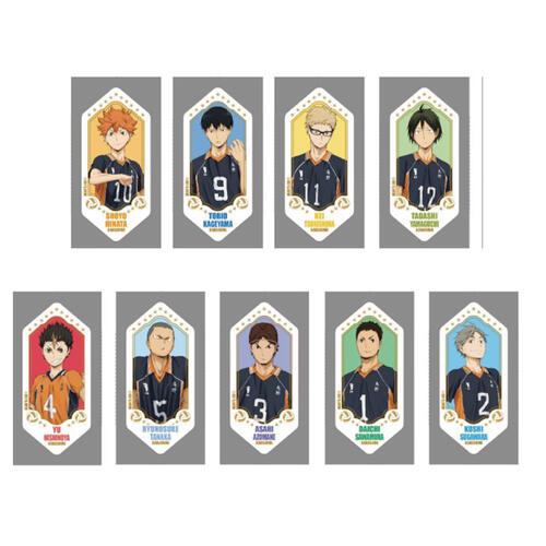 Haikyuu!! 排球少年 徽章盲袋-鳥野高校系列- 隨機發貨