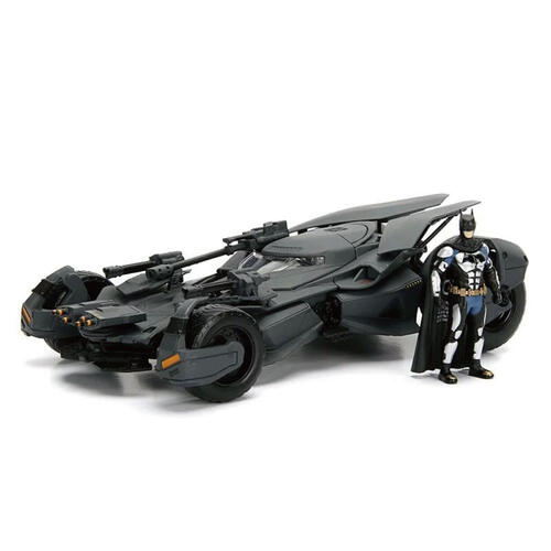 蝙蝠俠1:24合金車-正義聯盟蝙蝠車+蝙蝠俠