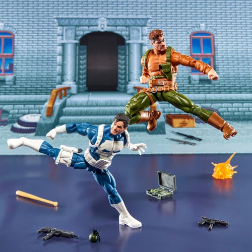 Marvel Legends Series Gamerverse Punisher and Nick Fury