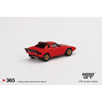 MINIGT	Lancia Stratos HF Stradale Rosso Arancio 合金車365