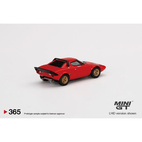 MINIGT	Lancia Stratos HF Stradale Rosso Arancio 合金車365