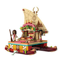 LEGO樂高迪士尼公主系列 Moana's Wayfinding Boat 43210