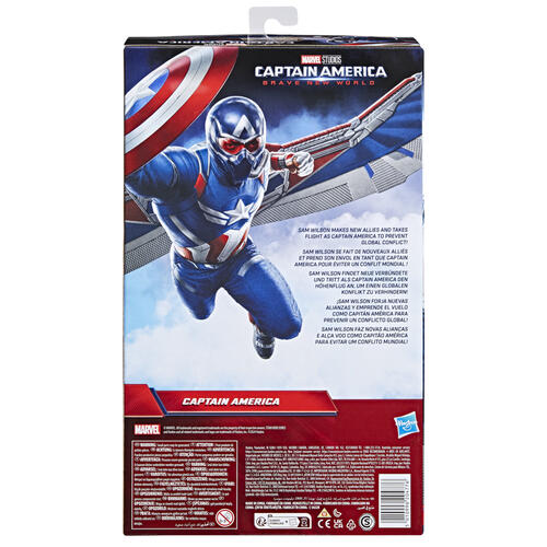 Marvel Studios Captain America Brave New World, Titan Hero Series Deluxe Captain America