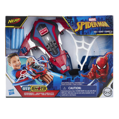 Marvel Spider-Man NERF Web Shots Spiderbolt