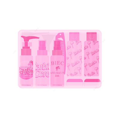 MINISO 芭比粉粉系列洗護旅行大套裝(11件套)