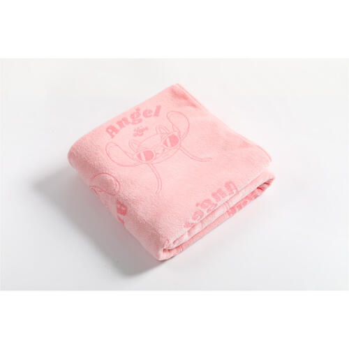 MINISO	迪士尼史迪奇系列超細纖維浴巾(安琪)