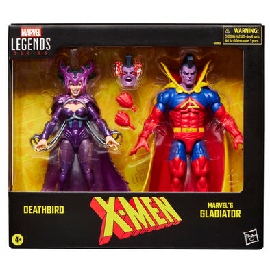 Marvel Legends Series X-Men Deathbird & Marvel&rsquo;s Gladiator