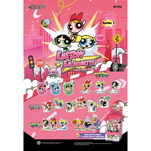 飛天小女警 壓克力立牌－能量剪影 超能特別版 SEA系列- 隨機發貨