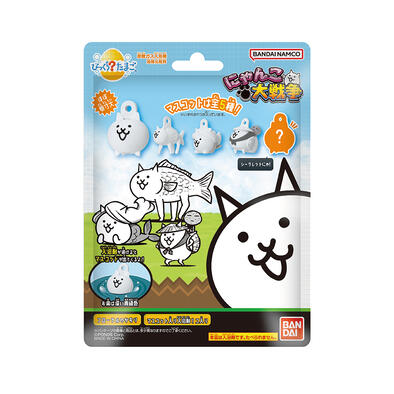 Bandai萬代 貓咪大戰爭公仔吊飾入浴球(泡澡球)(限量)- 隨機發貨