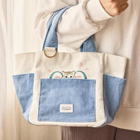 Mofusand 貓福珊迪托特包(鯊魚款)