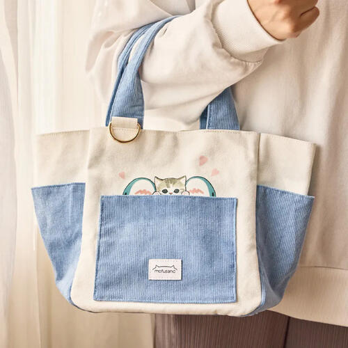 Mofusand 貓福珊迪托特包(鯊魚款)