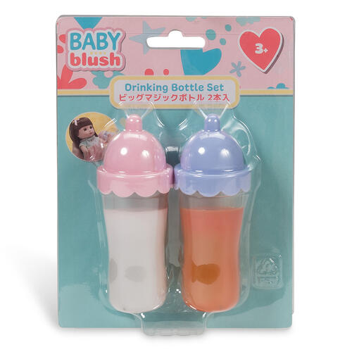 Baby Blush親親寶貝 玩具娃娃奶瓶配件組