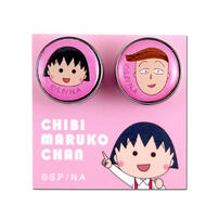 Chibi Maruko 櫻桃小丸子 口罩香氛釦-粉