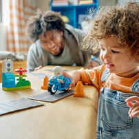 LEGO樂高得寶系列 藍色警用電單車 10471