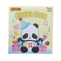 52toys PANDA ROLL 胖噠幼派對系列毛絨盲盒- 隨機發貨