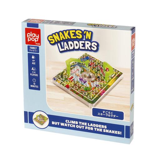 playpop Snakes 'N Ladders Family Game
