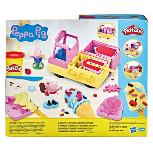 Play-Doh培樂多佩佩豬冰淇淋車遊戲組